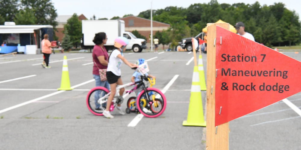Fort Drum Bike Rodeo promotes a fun, safe summer for young cyclists