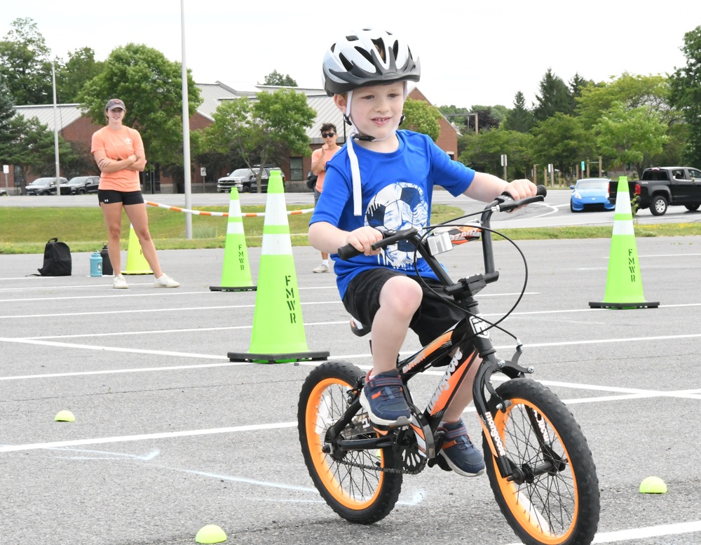 Fort Drum Bike Rodeo promotes a fun, safe summer for young cyclists