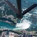 Flying over Niagara Falls