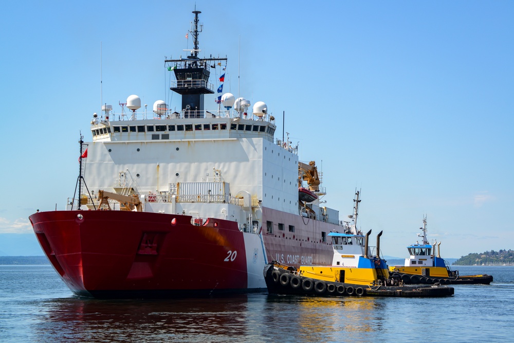 Coast Guard Cutter Healy Departs for Arctic Deployment