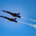 The U.S. Navy Flight Demonstration Squadron, the Blue Angels, perform at the Defenders of Liberty Air Show over Barksdale Air Force Base, LA.