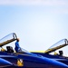 The U.S. Navy Flight Demonstration Squadron, the Blue Angels, perform at the Defenders of Liberty Air Show over Barksdale Air Force Base, LA.