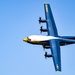 The U.S. Navy Flight Demonstration Squadron, the Blue Angels, perform at the Defenders of Liberty Air Show over Barksdale Air Force Base, LA.