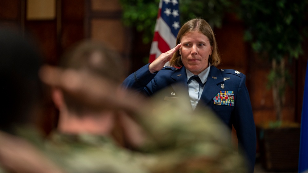 49th Health Care Operations Squadron change of command