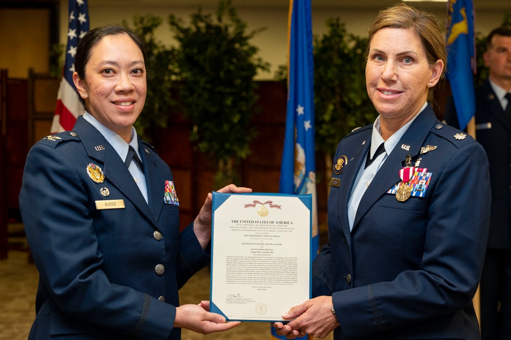 49th Health Care Operations Squadron change of command