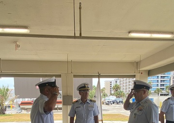 Coast Guard Station Port Aransas holds change-of-command ceremony