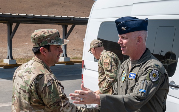 Resolute Sentinel 23 Leaders Looks Up to Space