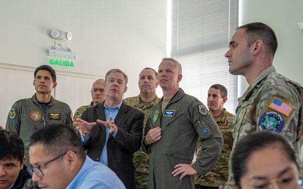 Resolute Sentinel 23 Leaders Looks Up to Space