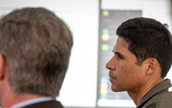 Resolute Sentinel 23 Leaders Looks Up to Space