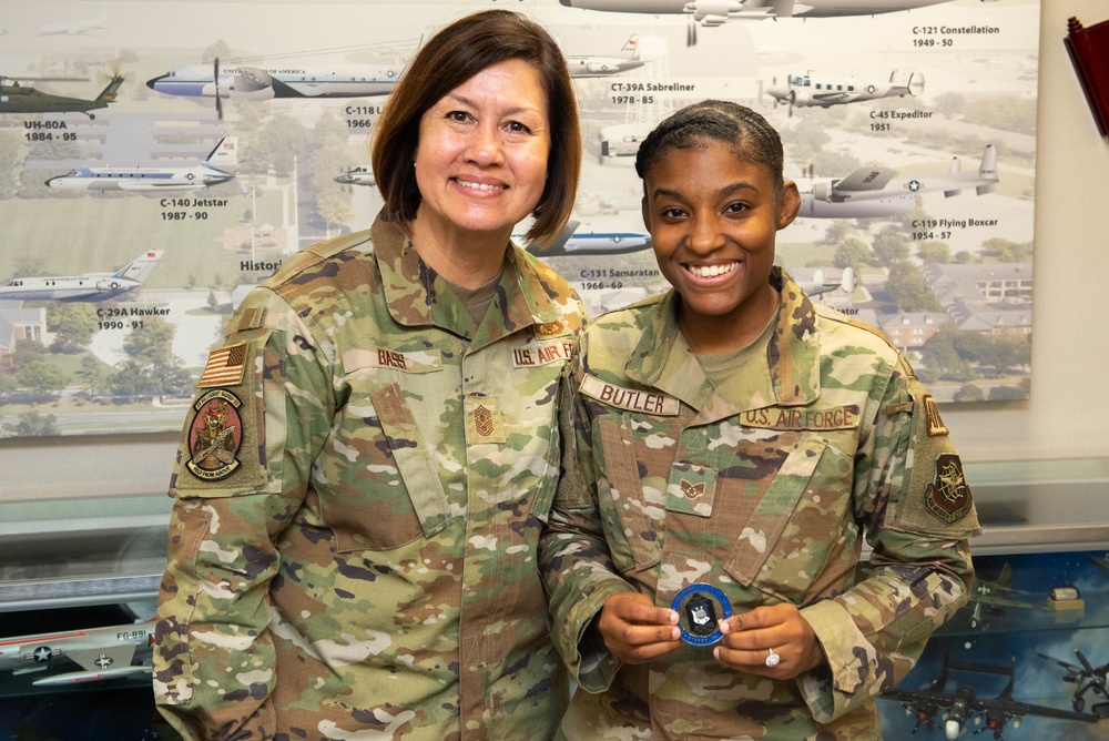 Every moment counts: A day in the life of CMSAF JoAnne S. Bass