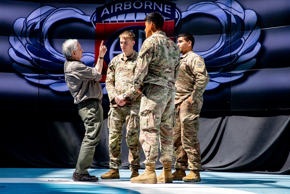 U.S. Senator Jack Reed Visits 82nd Airborne Division in Poland