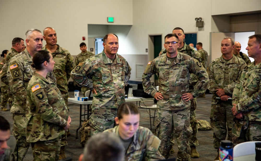 Oregon TAG Visits Joint Army, Air CERFP Exercise