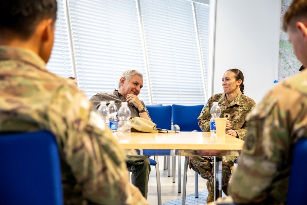 U.S. Senator Jack Reed Visits 82nd Airborne Division in Poland