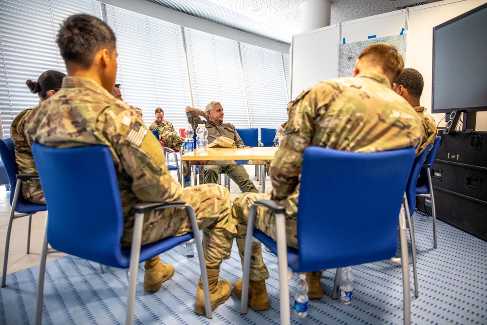 U.S. Senator Jack Reed Visits 82nd Airborne Division in Poland