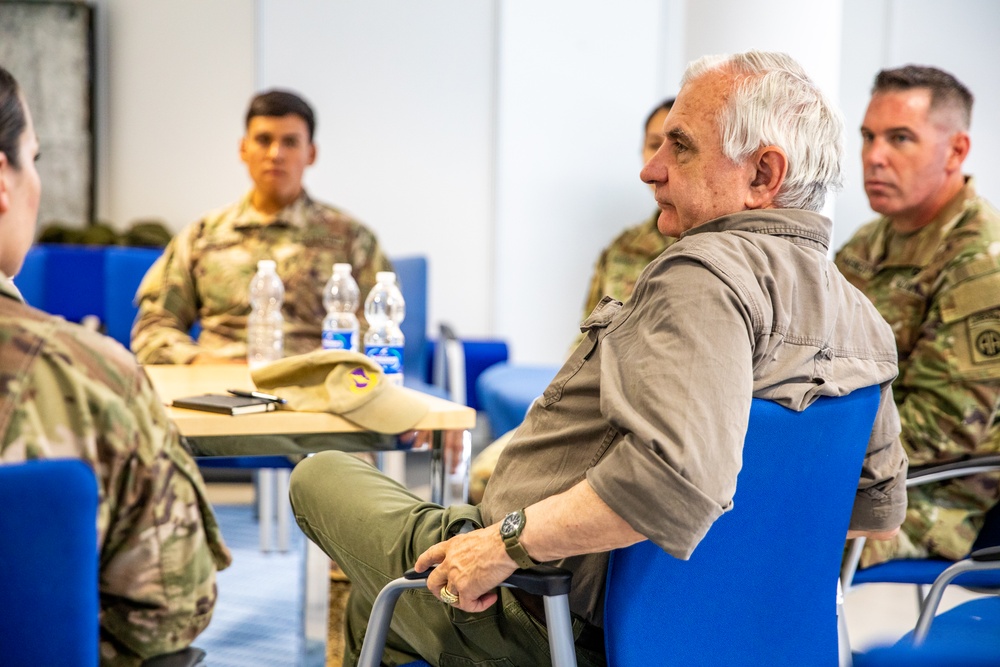 U.S. Senator Jack Reed Visits 82nd Airborne Division in Poland