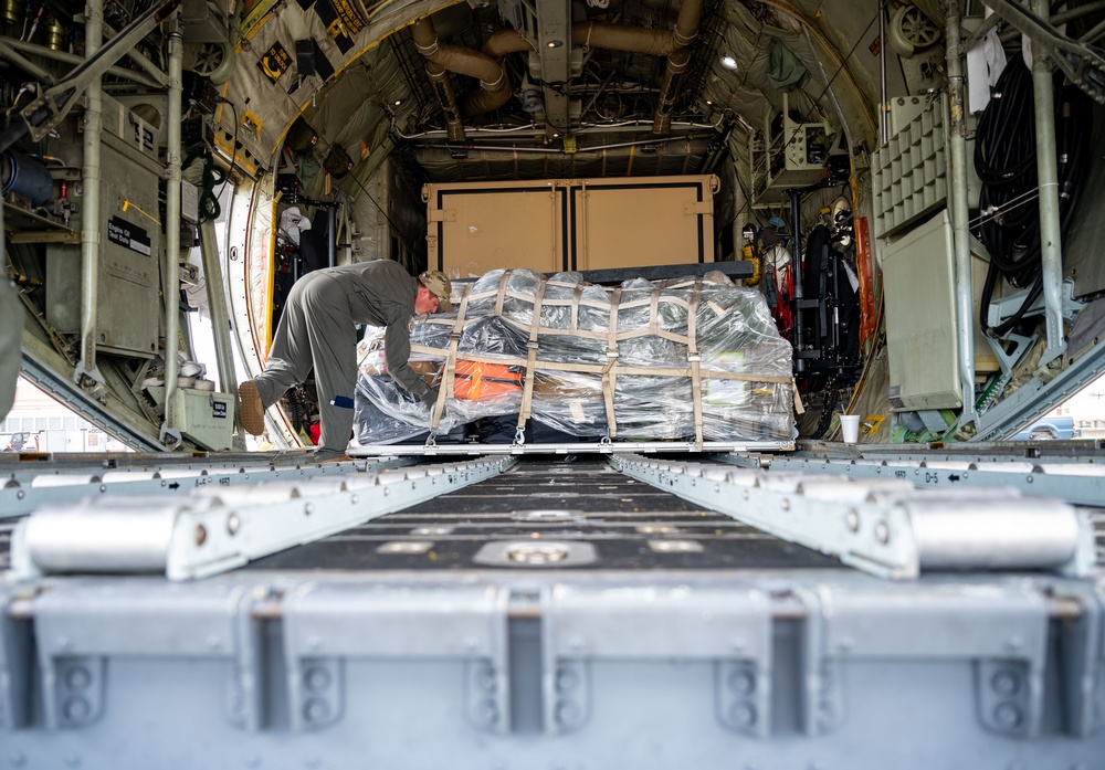 C-130 Hercules arrive to Yokota AB for Mobility Guardian 2023