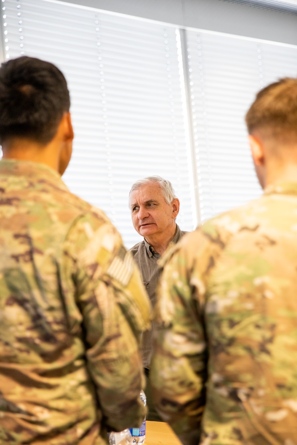 U.S. Senator Jack Reed Visits 82nd Airborne Division in Poland