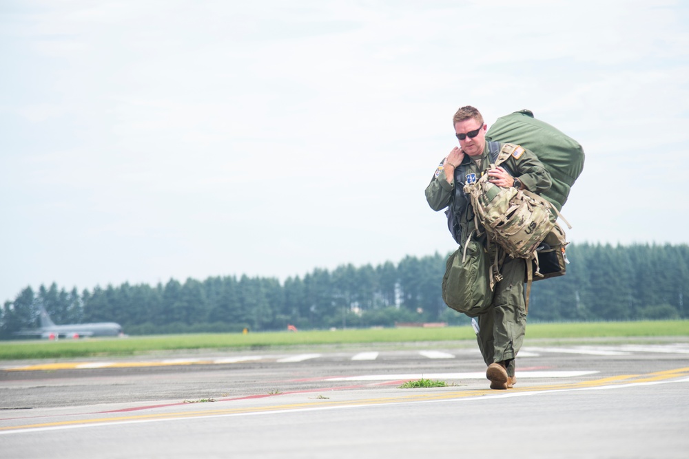 C-130 Hercules arrive to Yokota AB for Mobility Guradian 2023