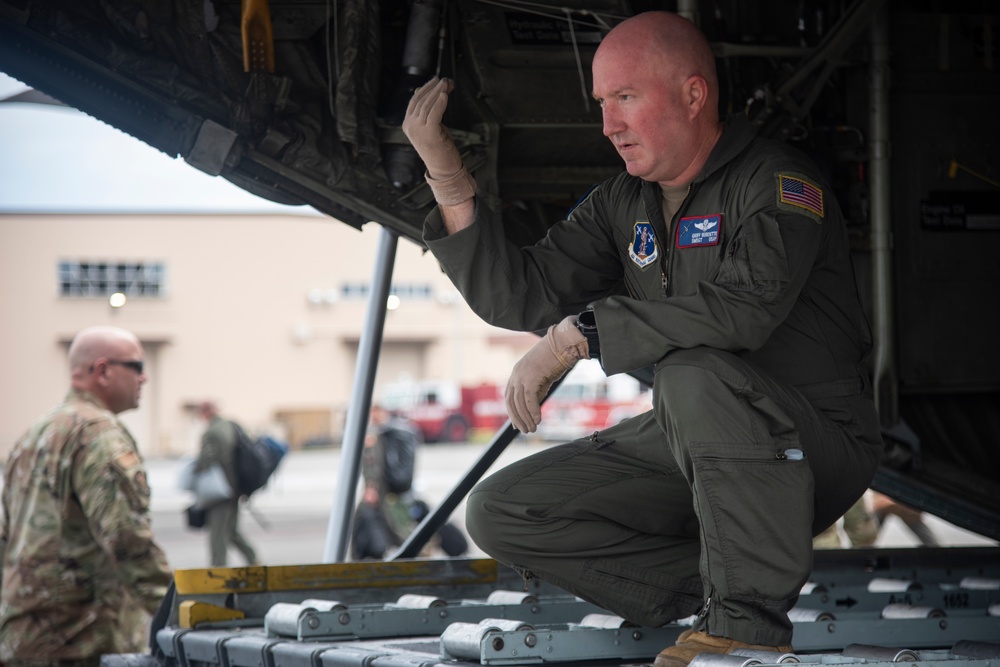 C-130 Hercules arrive to Yokota AB for Mobility Guardian 2023