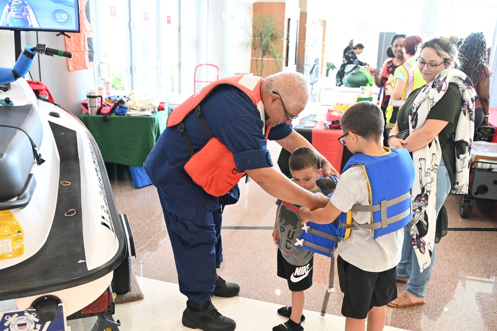 Water safety and staying hydrated highlights CRDAMC’s Summer Safety Fair