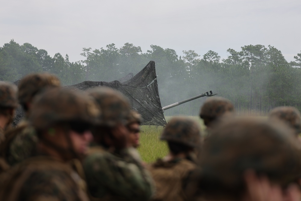 Midshipmen Artillery Familiarization