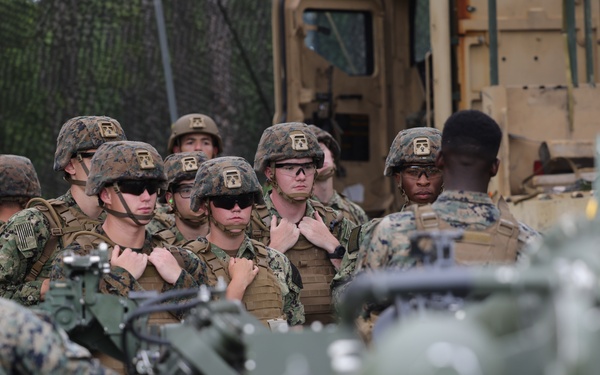 Midshipmen Artillery Familiarization