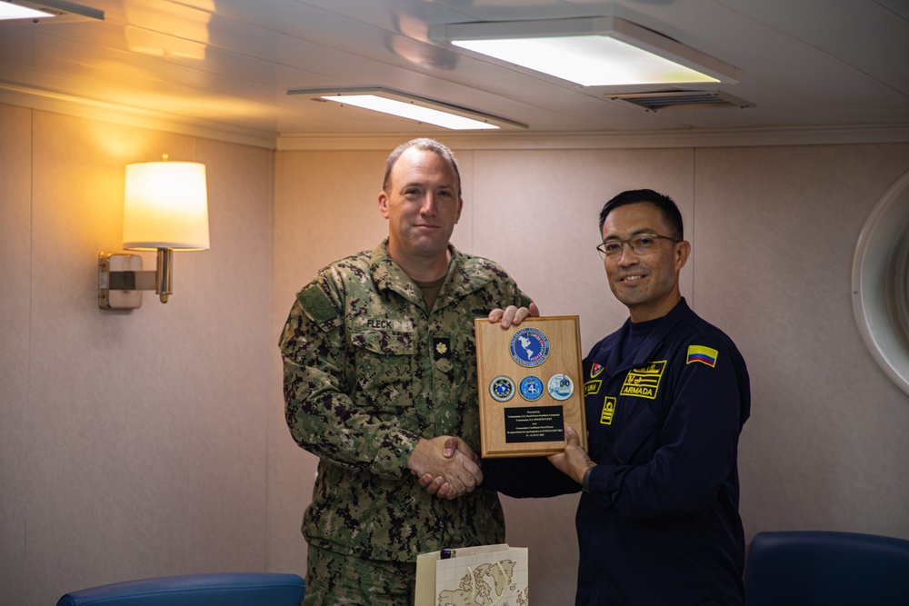 Naval Tours with Colombian Navy