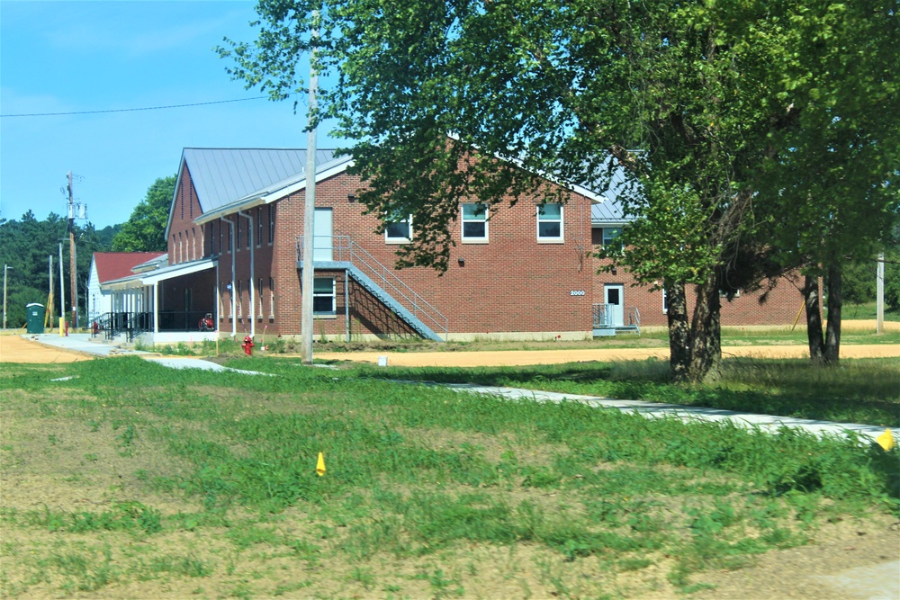 Grading project continues at Fort McCoy; preparations for paving continue