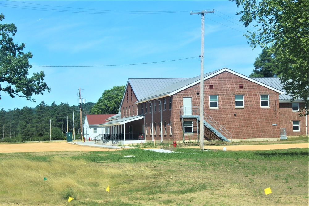 Grading project continues at Fort McCoy; preparations for paving continue