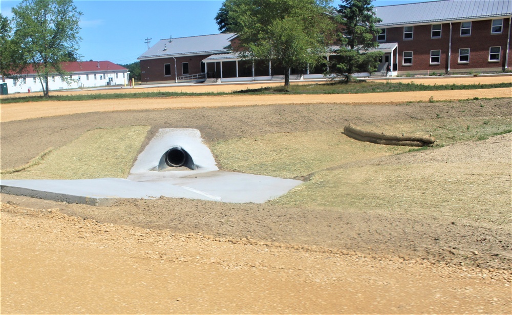 Grading project continues at Fort McCoy; preparations for paving continue