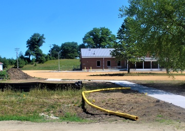 Grading project continues at Fort McCoy; preparations for paving continue