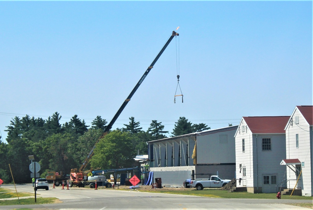 Renovation of Fort McCoy's Rumpel Fitness Center