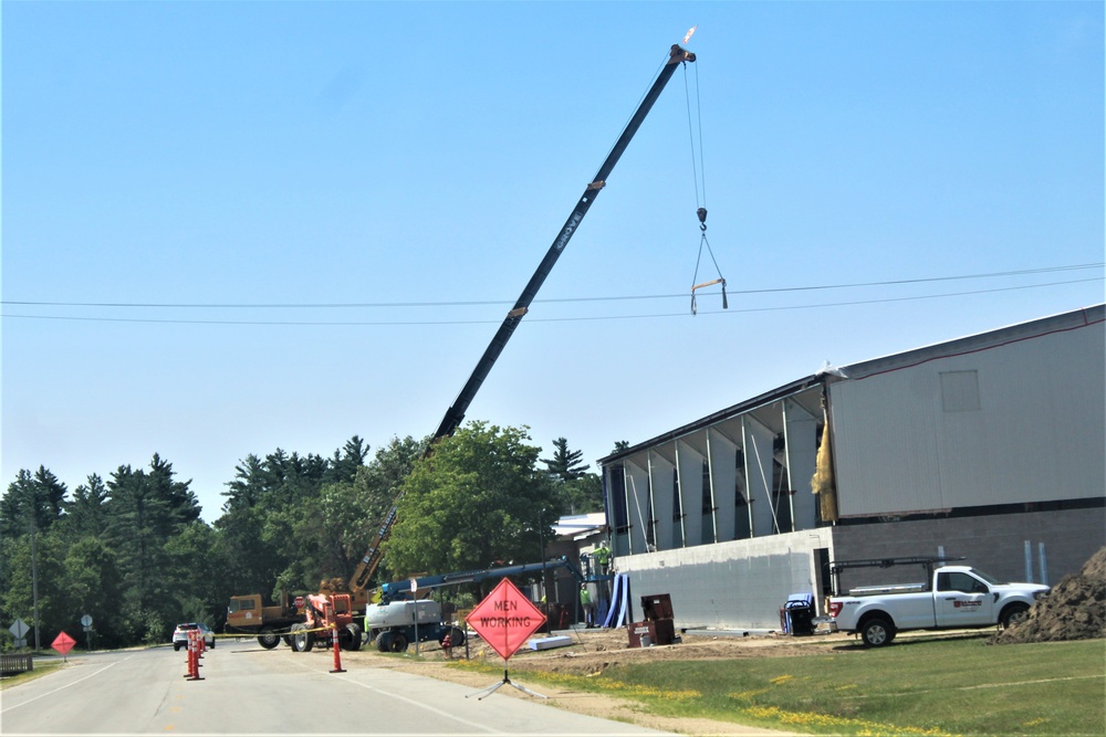 Renovation of Fort McCoy's Rumpel Fitness Center