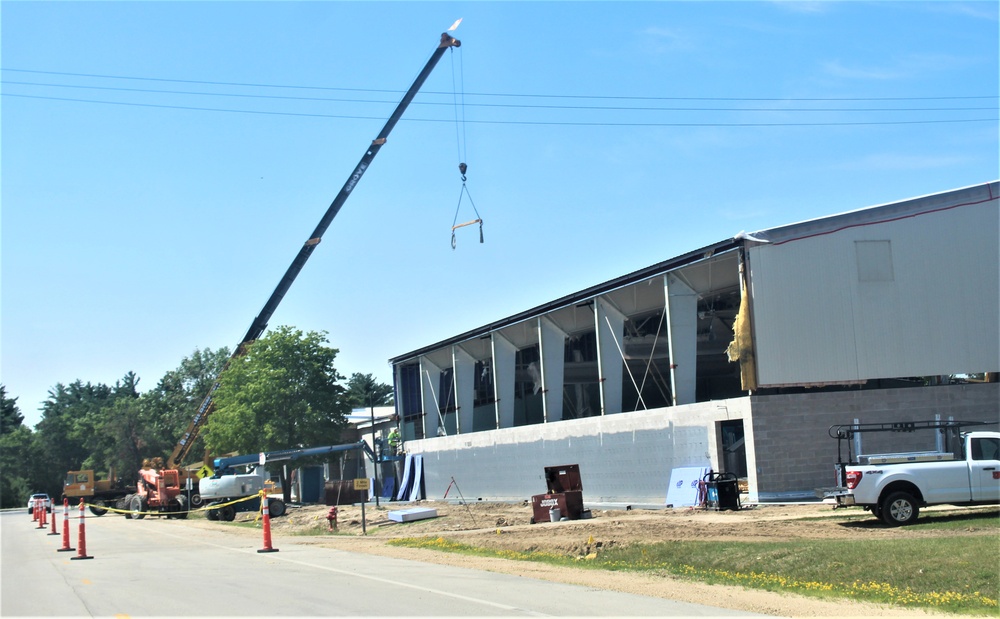 Renovation of Fort McCoy's Rumpel Fitness Center