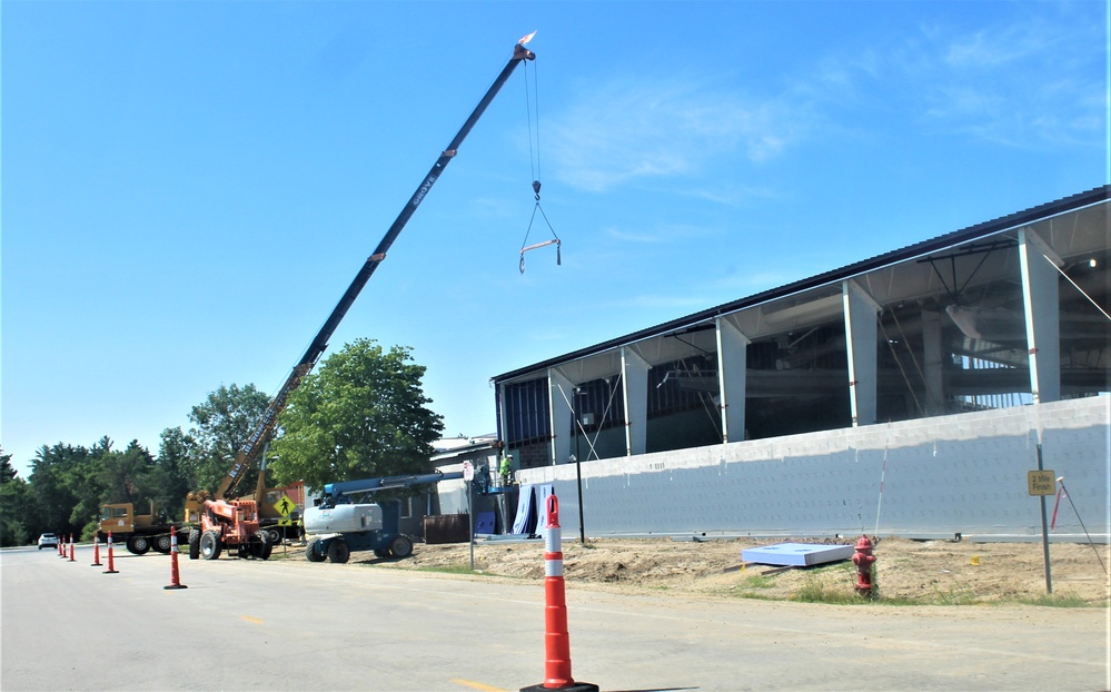 Renovation of Fort McCoy's Rumpel Fitness Center