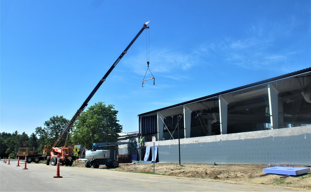 Renovation of Fort McCoy's Rumpel Fitness Center