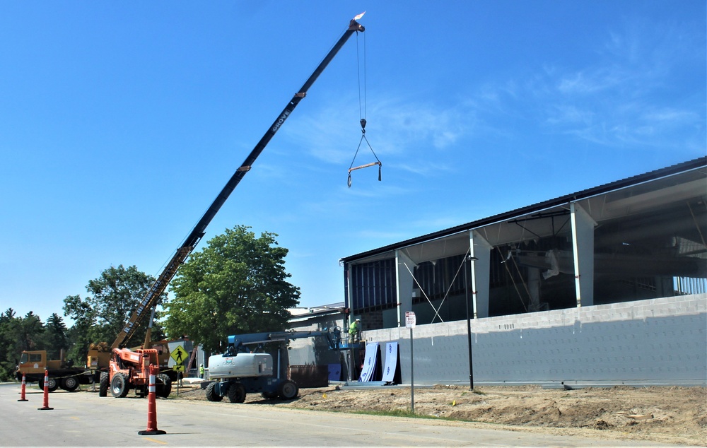 Renovation of Fort McCoy's Rumpel Fitness Center