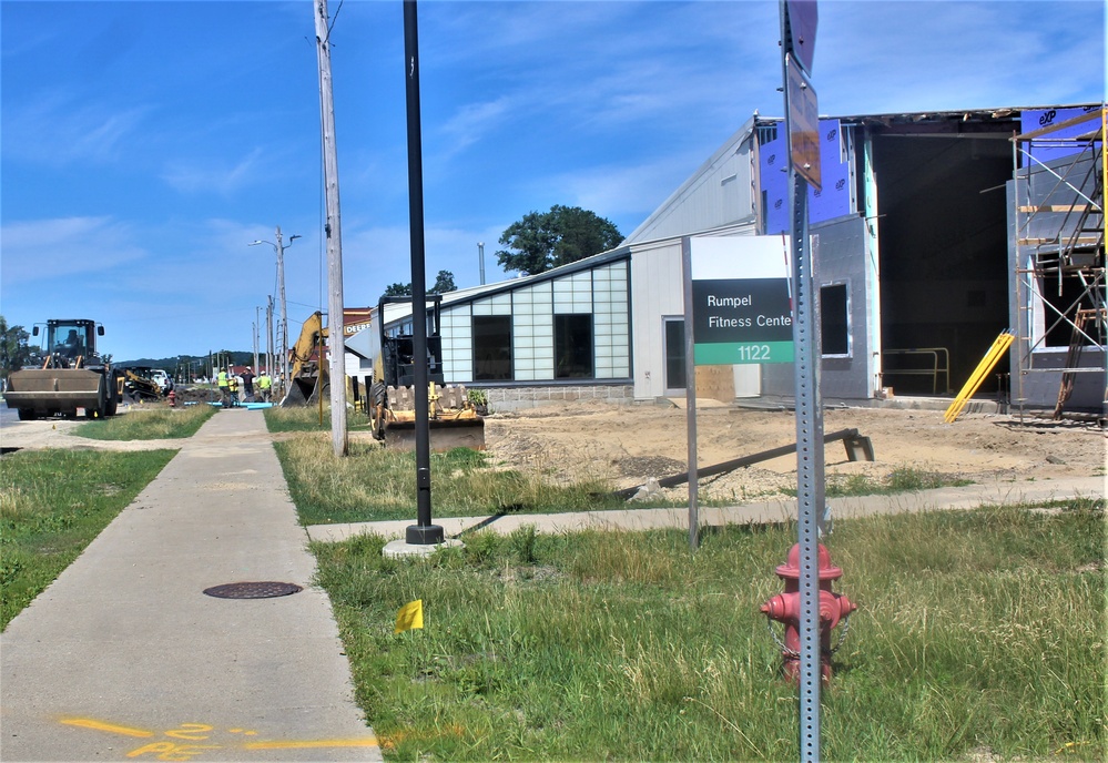 Renovation of Fort McCoy's Rumpel Fitness Center