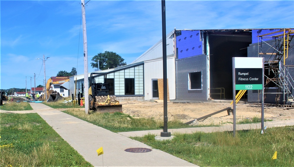 Renovation of Fort McCoy's Rumpel Fitness Center