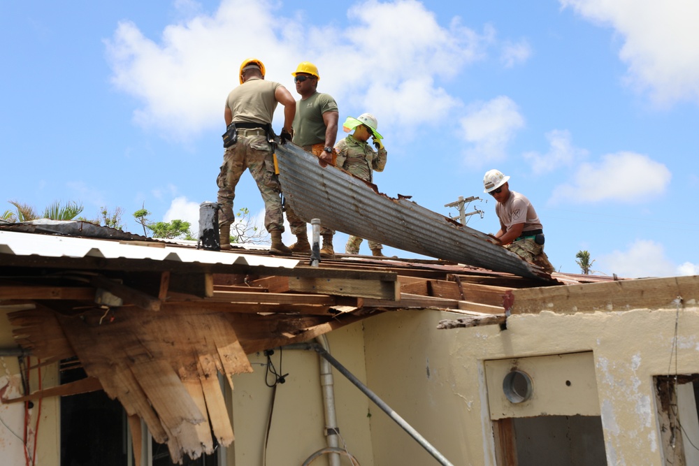 Task Force RISEUP Roof Install