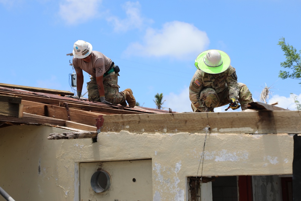 Task Force RISEUP Roof Install