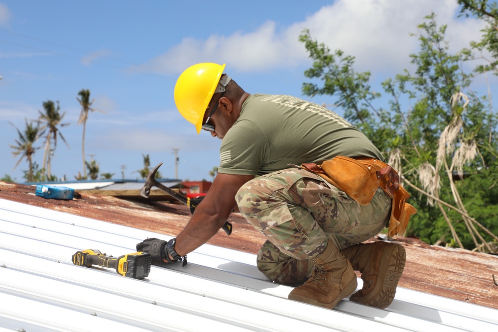 Task Force RISEUP Roof Install