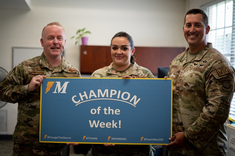 Champ of the Week -Tech. Sgt. Penny Cornell