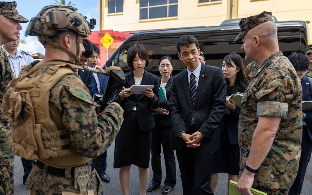 Japan State Minister Visit