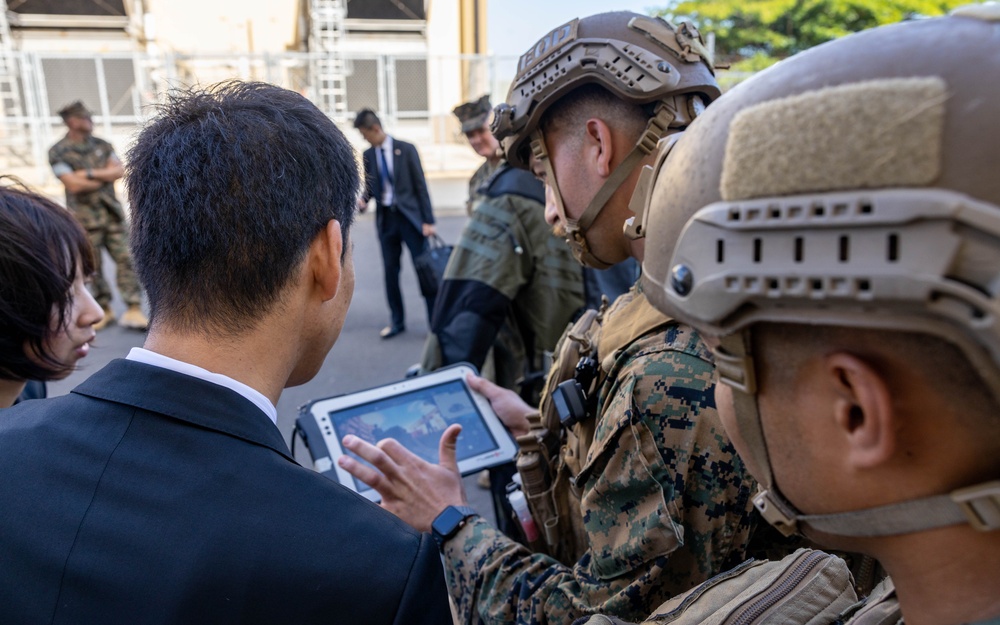 Japan State Minister Visit