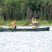 Canoeing Across Otter Lake
