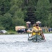Canoeing Across Otter Lake