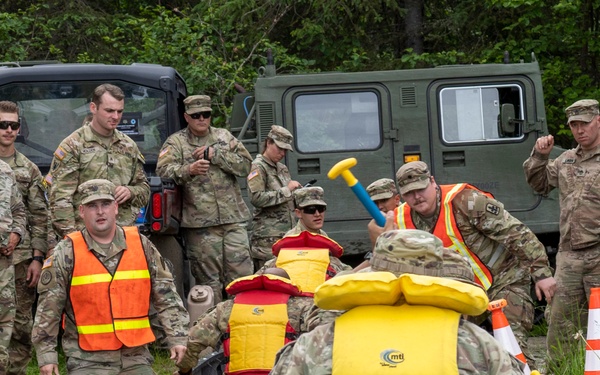 Canoeing Across Otter Lake