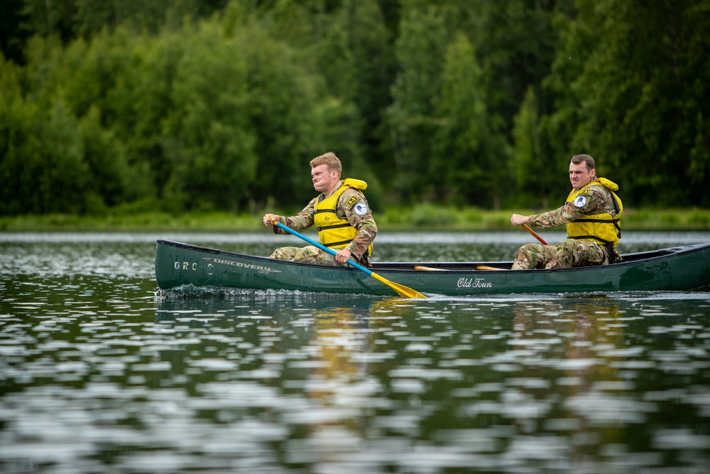 2023 Army National Guard Best Warrior Competition Water Crossing Event