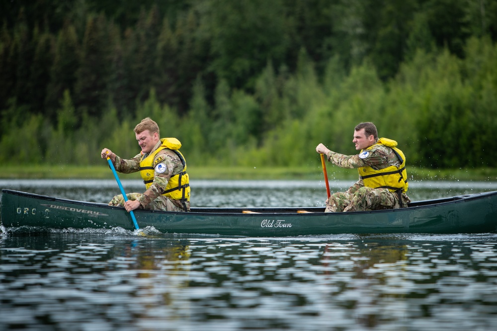 2023 Army National Guard Best Warrior Competition Water Crossing Event